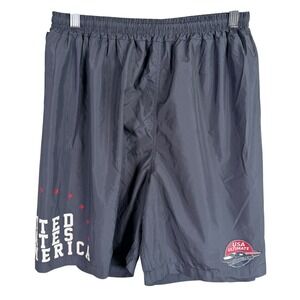 Five Ultimate Triton Shorts USA Ultimate National Team Unisex M Gray Athletic